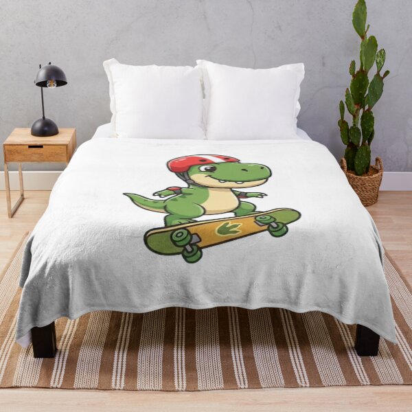 Item preview, Baby T-Rex Skater - Fun Skating Dinosaur for Kids designed and sold by Jkallenm.