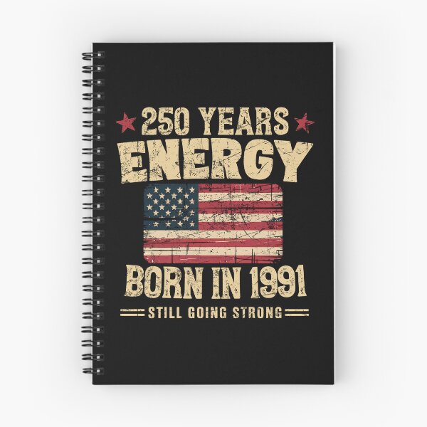 Item preview, Born in 1991 Vintage Birthday 250 Years Energy Design designed and sold by LiviuGligoros.