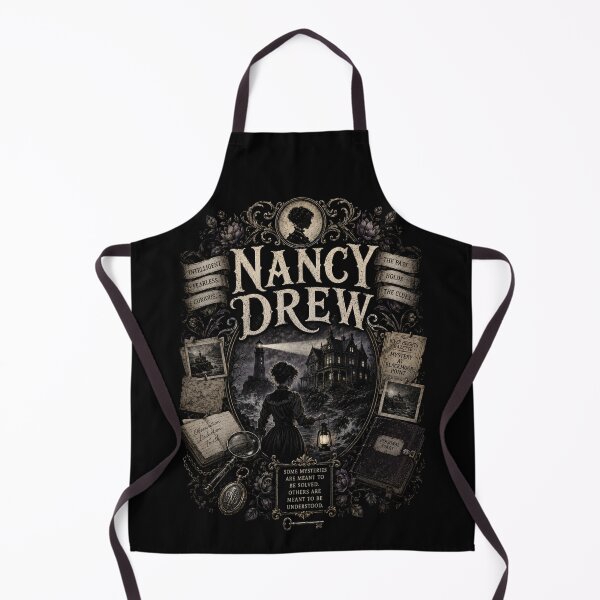 Item preview, Nancy Drew Gothic Mystery | Vintage Detective Book Cover Art | Dark Academia Aesthetic designed and sold by ThreadTheory976.