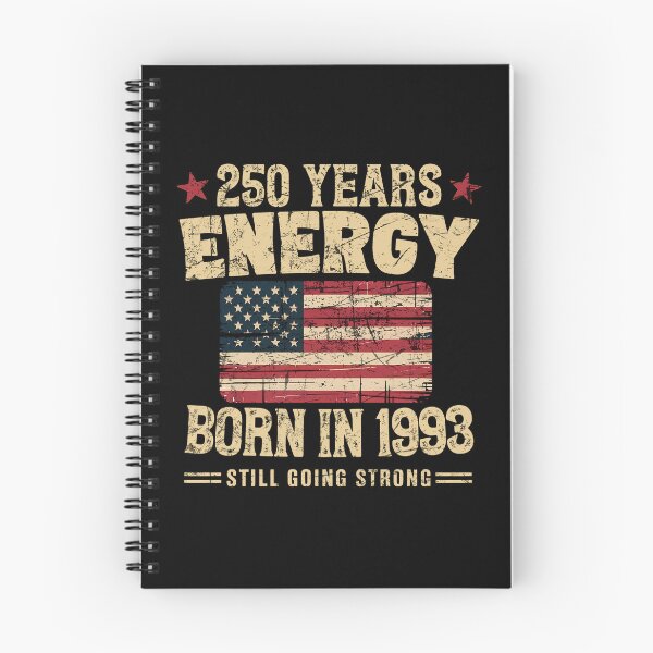 Item preview, Born in 1993 Vintage Birthday 250 Years Energy Design designed and sold by LiviuGligoros.