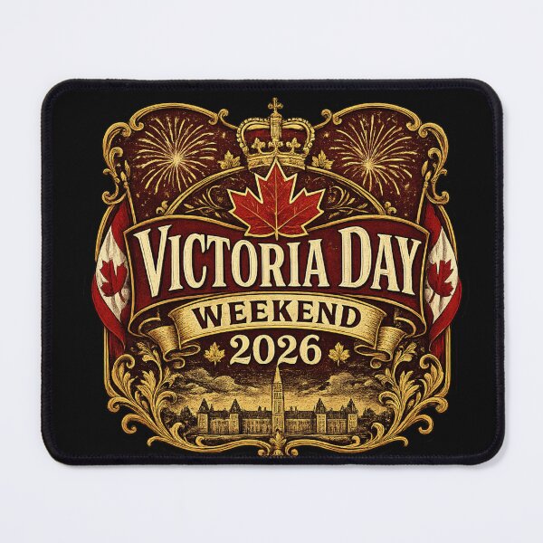 Item preview, Victoria Day Weekend 2026 – Vintage Canadian Holiday Design | Canada Summer Gift designed and sold by irfanshikh.