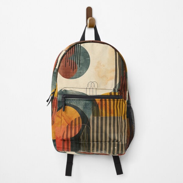 Item preview, Mid-Century Watercolor Modern Abstract - Vintage Earth Tone - Retro Modernist Art designed and sold by GrinGalore.