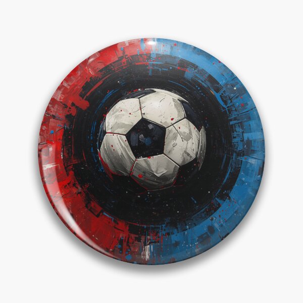 Item preview, Abstract Soccer Energy – Modern Football Art Design designed and sold by Pigmentra.