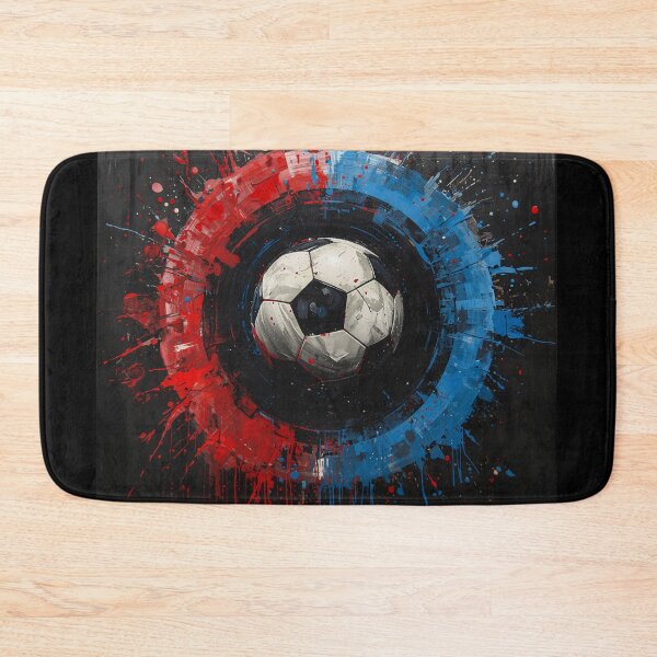 Item preview, Abstract Soccer Energy – Modern Football Art Design designed and sold by Pigmentra.
