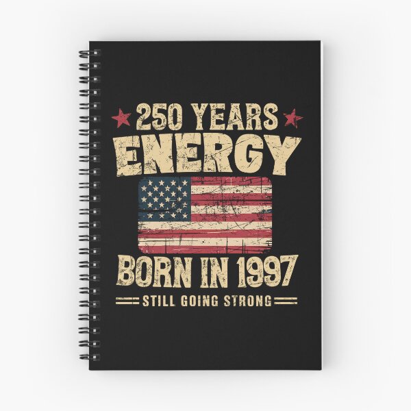 Item preview, Born in 1997 Vintage Birthday 250 Years Energy Design designed and sold by LiviuGligoros.