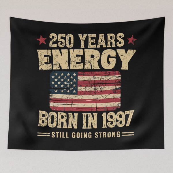 Item preview, Born in 1997 Vintage Birthday 250 Years Energy Design designed and sold by LiviuGligoros.