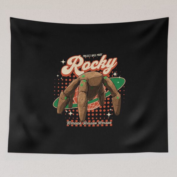 Item preview, Retro Rocky Project Hail Mary, Sci Fi Alien designed and sold by TGonlinestore.