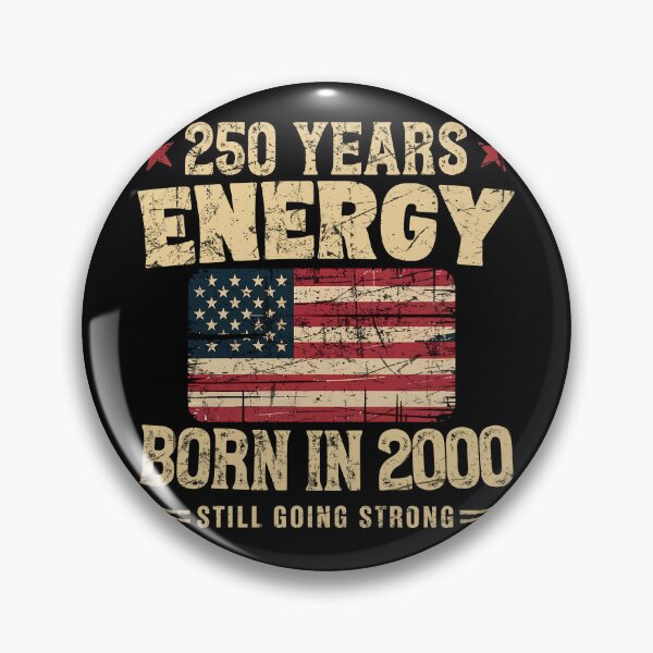 Item preview, Born in 2000 Vintage Birthday 250 Years Energy Design designed and sold by LiviuGligoros.