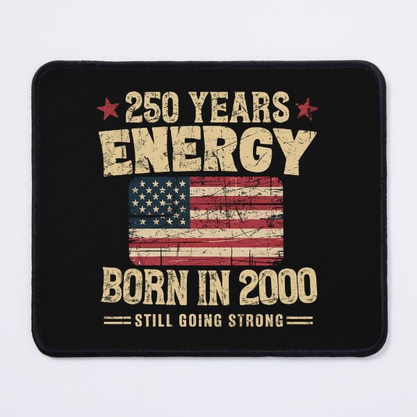 Item preview, Born in 2000 Vintage Birthday 250 Years Energy Design designed and sold by LiviuGligoros.