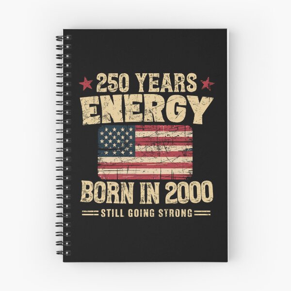 Item preview, Born in 2000 Vintage Birthday 250 Years Energy Design designed and sold by LiviuGligoros.