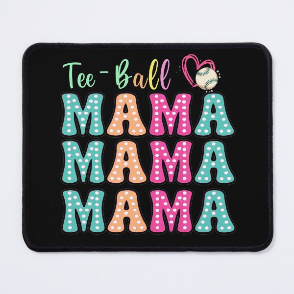 Item preview, Cute Tee Ball Mama Colorful Polka Dot Shirt designed and sold by LashondaGreen89.