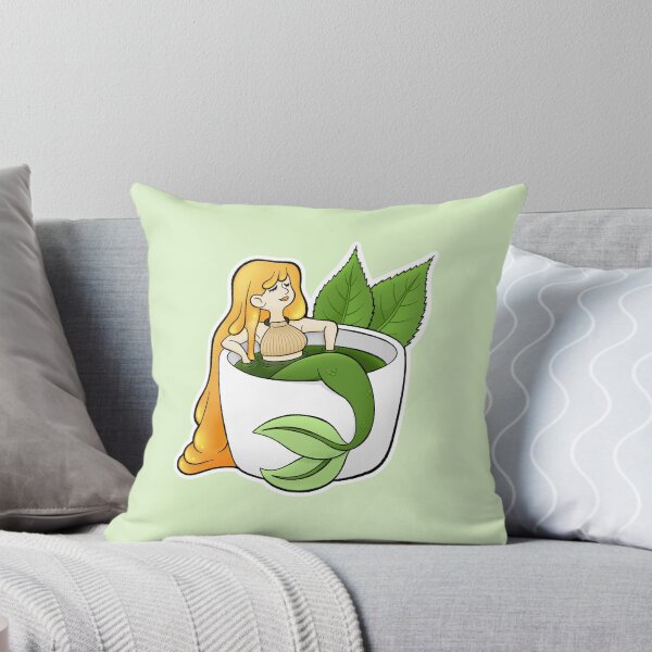 Item preview, Green Tea Matcha Mermaid designed and sold by Stale-Cupcake-Scribbles.