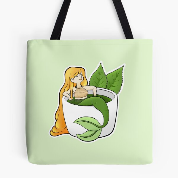 Item preview, Green Tea Matcha Mermaid designed and sold by Stale-Cupcake-Scribbles.