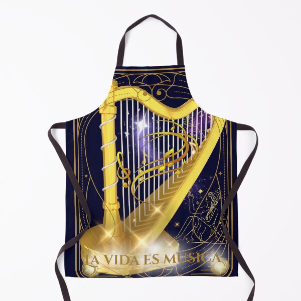 Item preview, Life is Music - Celestial Harp Tarot Card designed and sold by Diseño que alegran tu día.