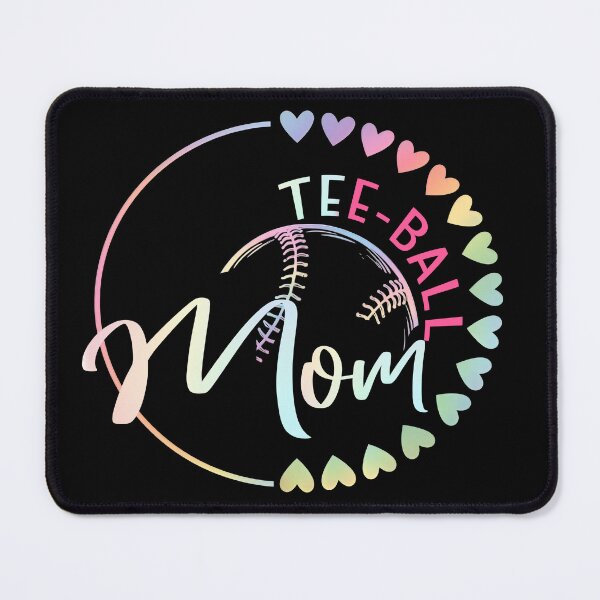Item preview, Pastel Tee Ball Mom Baseball Shirt designed and sold by LashondaGreen89.