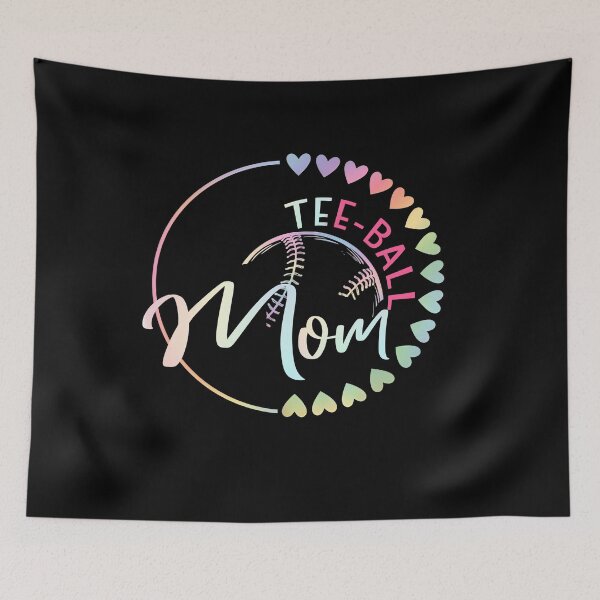 Item preview, Camiseta de béisbol Pastel Tee Ball Mom designed and sold by LashondaGreen89.