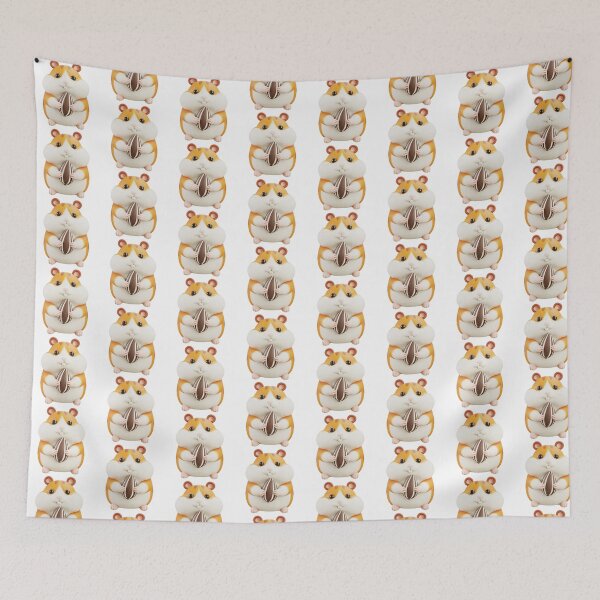 Item preview, 3D  Hamster Sticker designed and sold by KrisGraphic45.
