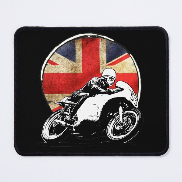 Item preview, British Vintage Motorcycle Union Jack designed and sold by StencilMenace.