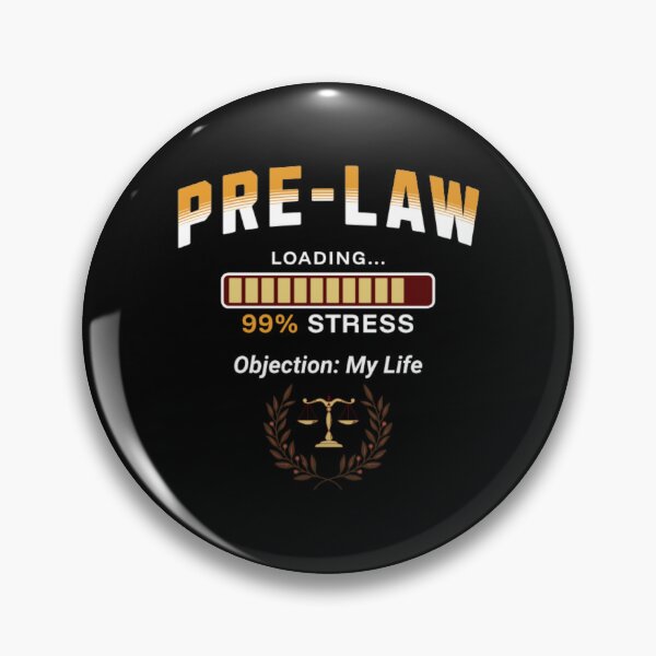 Item preview, Pre Law Student Loading 99% Stress Funny Law School Future Lawyer designed and sold by Esoniana Design.