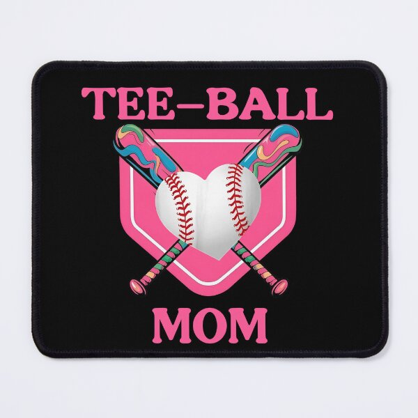 Item preview, Pink Tee Ball Mom Baseball Shirt designed and sold by LashondaGreen89.