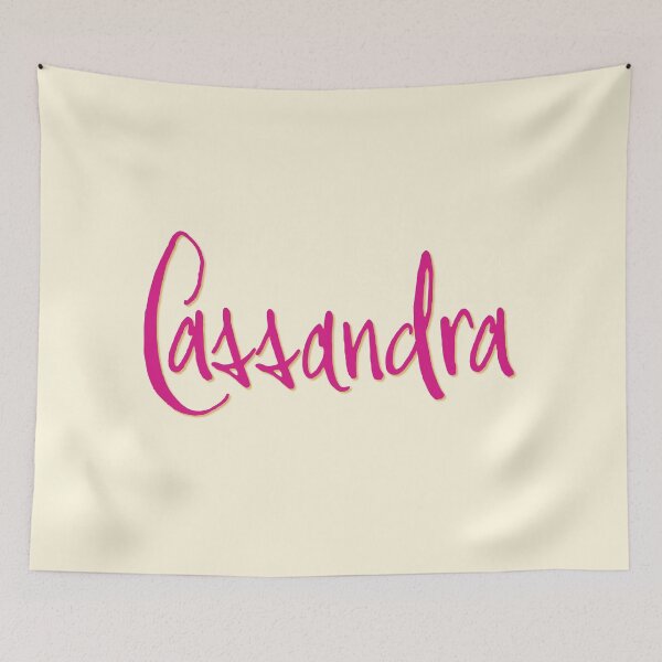 Item preview, CASSANDRA personalized type design designed and sold by CharlottePlaceArt.