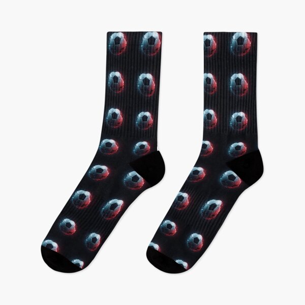 Item preview, Glitch Soccer Energy – Cyber Football Design designed and sold by Pigmentra.