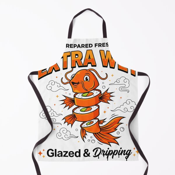 Item preview, Extra Wet Glazed And Dripping Fresh Sushi Roll designed and sold by P2P-paotopao.