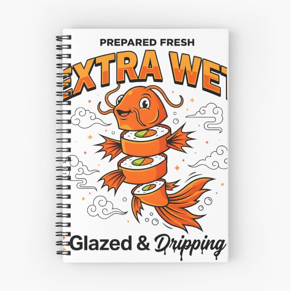 Item preview, Extra Wet Glazed And Dripping Fresh Sushi Roll designed and sold by P2P-paotopao.