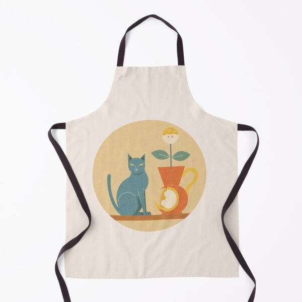 Item preview, Cute Mid Century Modern Cat Minimal Design designed and sold by mellow-koko.