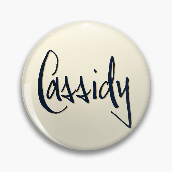 Item preview, CASSIDY personalized type design designed and sold by CharlottePlaceArt.