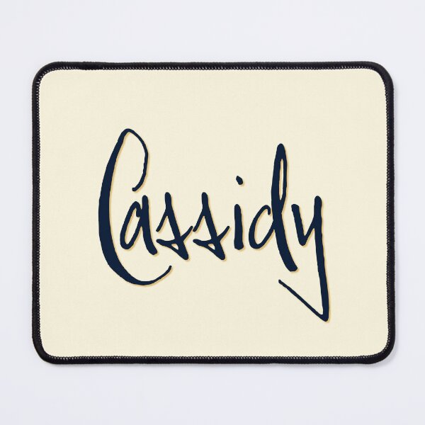 Item preview, CASSIDY personalized type design designed and sold by CharlottePlaceArt.