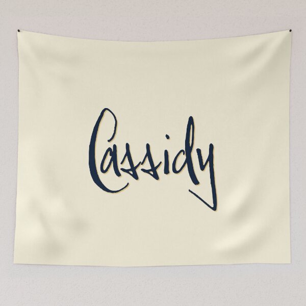 Item preview, CASSIDY personalized type design designed and sold by CharlottePlaceArt.