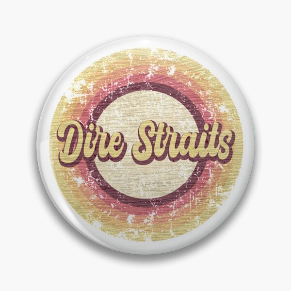 Item preview,  Circle Vintage Dire Straits Musician Band Rock designed and sold by dal-koz-ar.