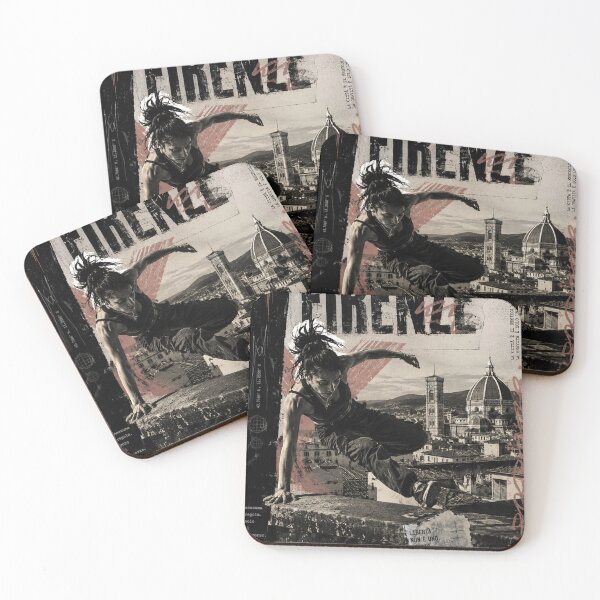 Item preview, Florence Rooftop Runner | Underground Parkour Art Print designed and sold by DrizzyV.