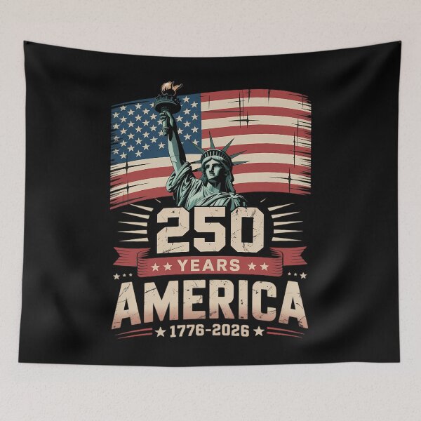 Item preview, 250 Years American 250th Anniversary US USA Flag 4th of July designed and sold by TyraYoung.