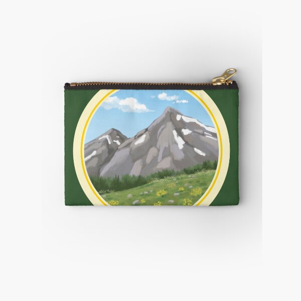 Item preview, Lost In Calm: Vintage Mountain Badge Illustration designed and sold by Trendora Havlais.