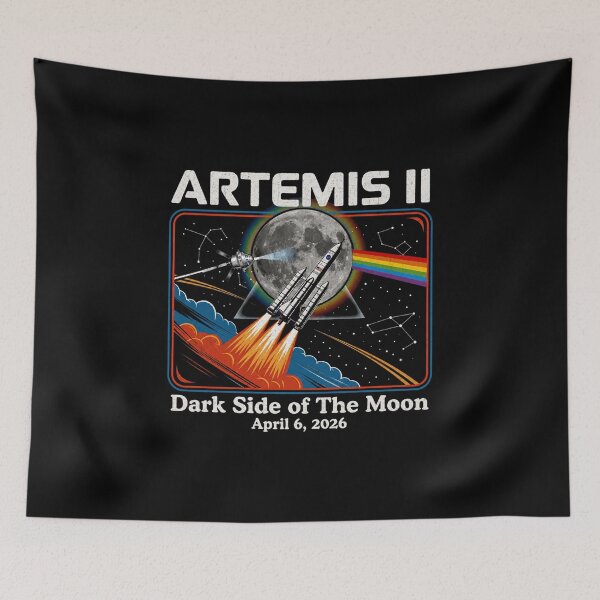 Item preview, Artemis II, Dark Side of Moon, Moon Mission April 2026 designed and sold by TGonlinestore.