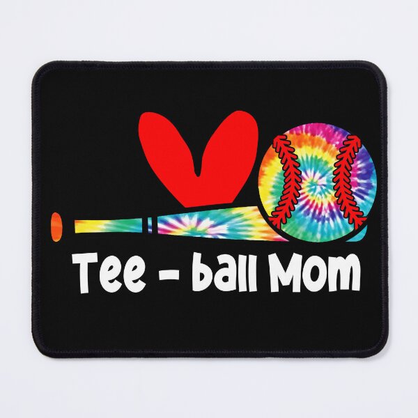 Item preview, Tie Dye Tee Ball Mom Shirt designed and sold by LashondaGreen89.