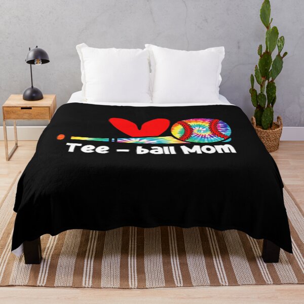 Item preview, Tie Dye Tee Ball Mom Shirt designed and sold by LashondaGreen89.