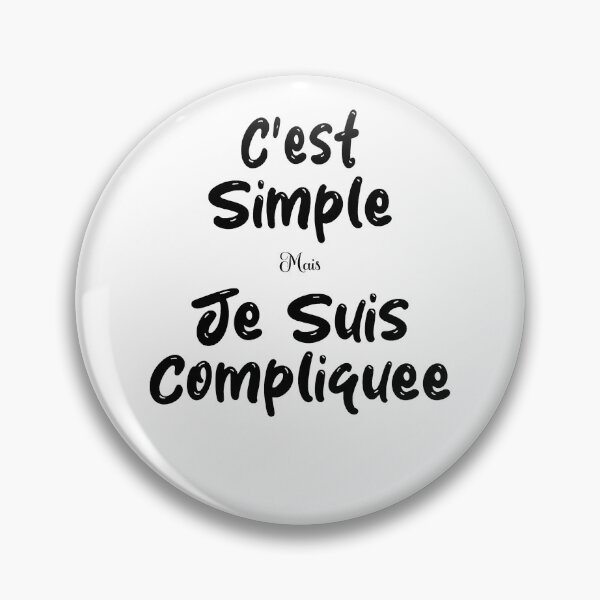 Item preview, It's Simple But I'm Complicated designed and sold by Palou54.