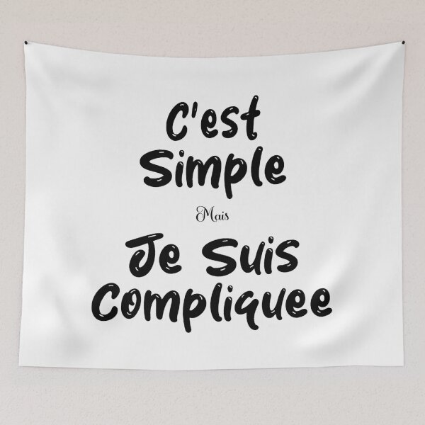 Item preview, It's Simple But I'm Complicated designed and sold by Palou54.