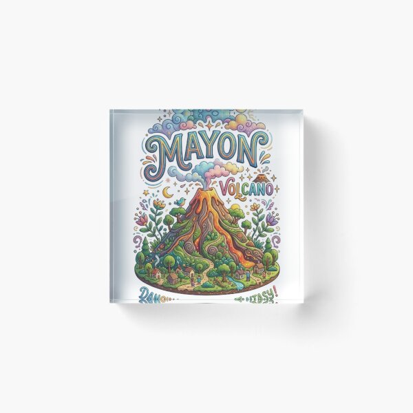 Item preview, MAYON VOLCANO designed and sold by likbatonboot.