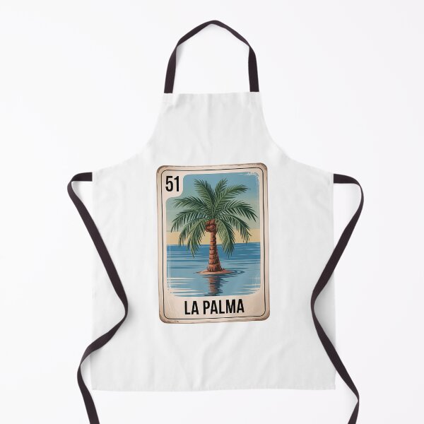 Item preview, La Palma Mexican Beach Palm Tree Chicano Bingo Card designed and sold by TrinaEspinoza.
