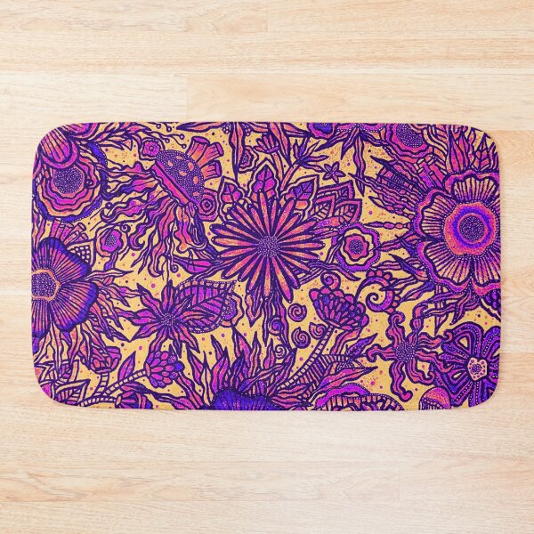 Item preview, NAMMU: Ancient Earth - Warm Maximalist Hand- Drawn Floral Art designed and sold by Bloom Theory.