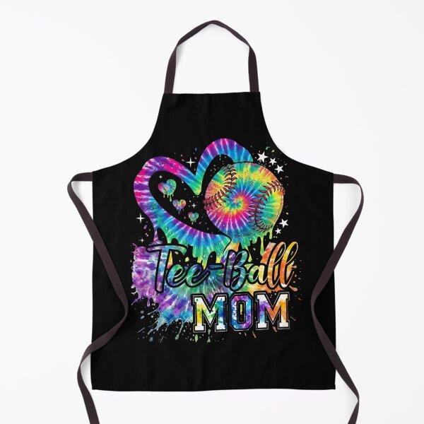 Item preview, Tie Dye Tee Ball Mom Shirt designed and sold by LashondaGreen89.