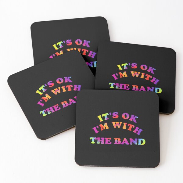 Item preview, It is Ok I'm with The Band Hippie Design designed and sold by KudoJunichironl.
