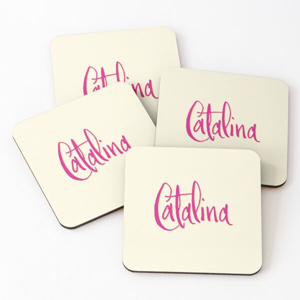 Item preview, CATALINA personalized type design designed and sold by CharlottePlaceArt.