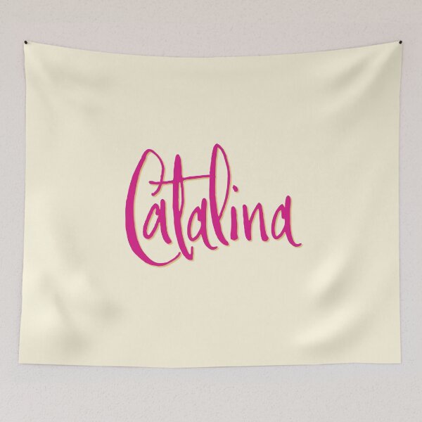 Item preview, CATALINA personalized type design designed and sold by CharlottePlaceArt.