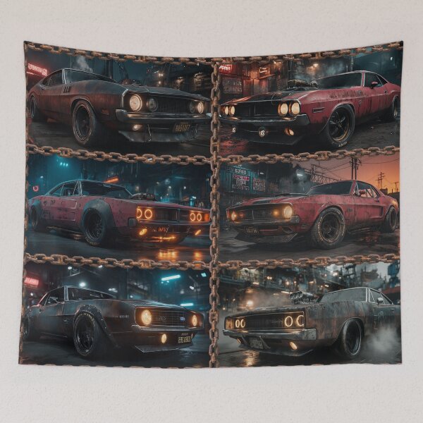Item preview, MUSCLE CAR A designed and sold by johnnyssandart.