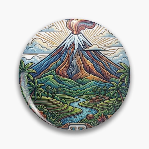 Item preview, MAYON VOLCANO designed and sold by likbatonboot.